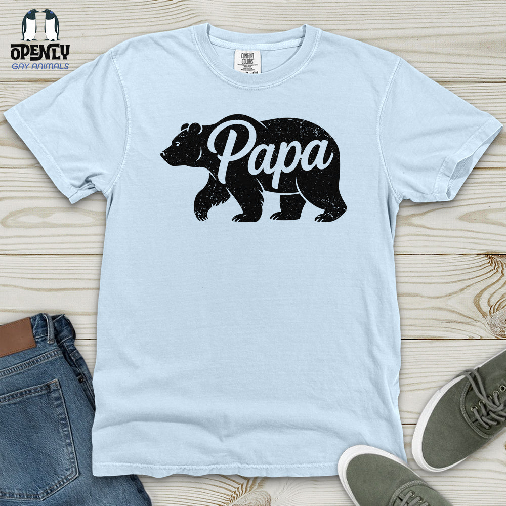 Papa Bear Heavy Cotton Comfort Colors Tee