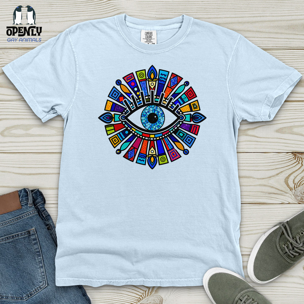 Greek Evil Eye Heavy Cotton Comfort Colors Tee