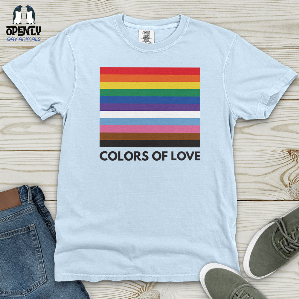 Colors of Love Heavy Cotton Comfort Colors Tee