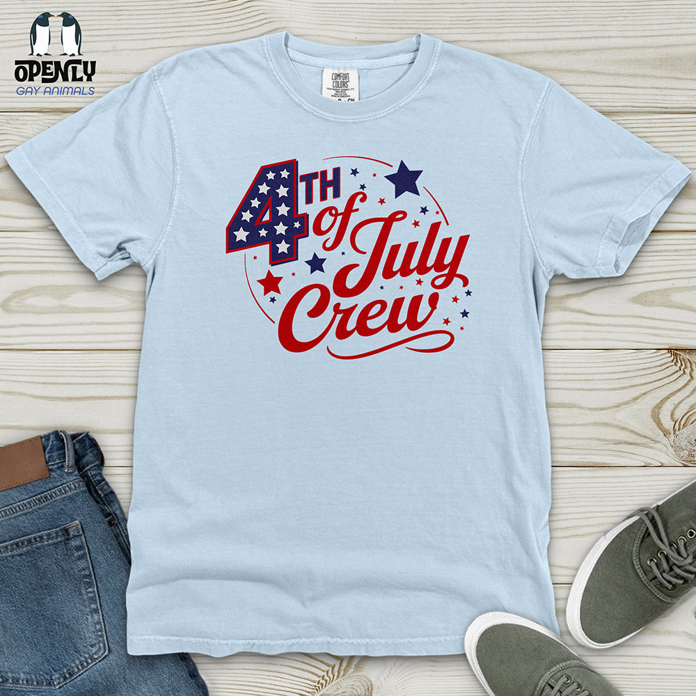 4th of July Crew Heavy Cotton Comfort Colors Tee