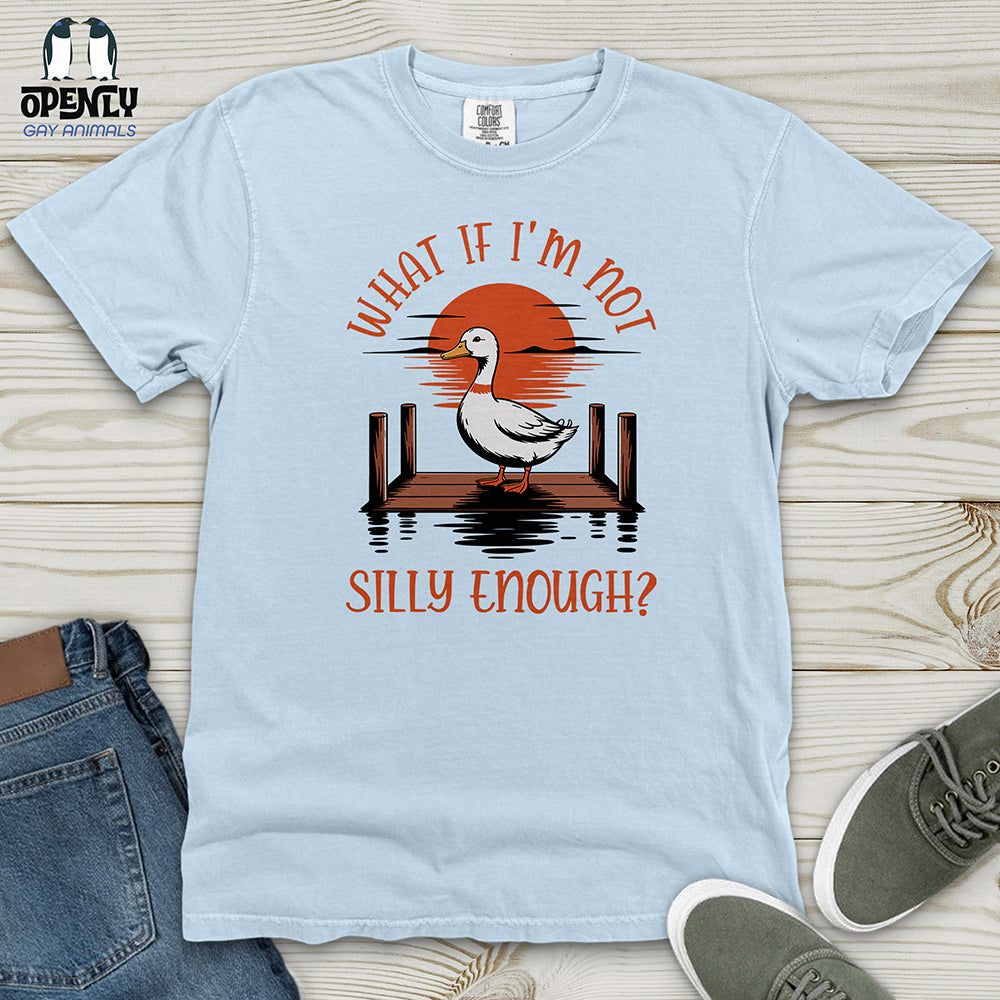 What If I'm Not Heavy Cotton Comfort Colors Tee