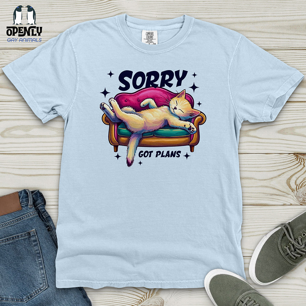 Sorry Got Plans Heavy Cotton Comfort Colors Tee