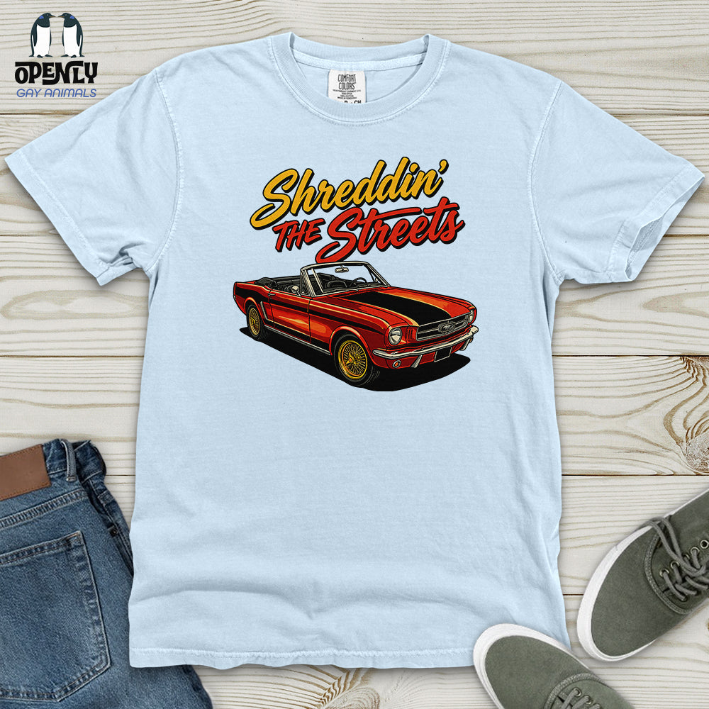 Shreddin The Streets Heavy Cotton Comfort Colors Tee