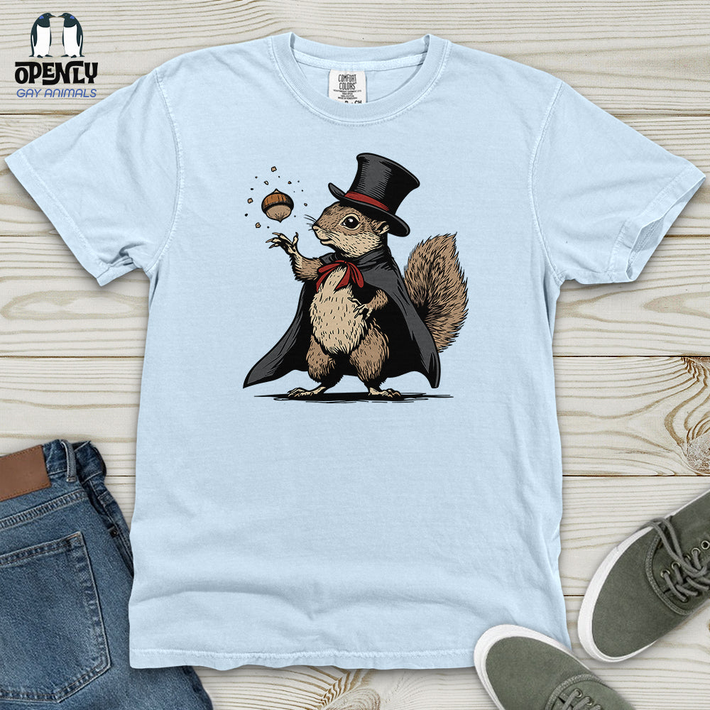Squirrel Magician Show Heavy Cotton Comfort Colors Tee
