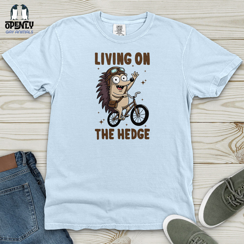 Living on the Hedge Heavy Cotton Comfort Colors Tee