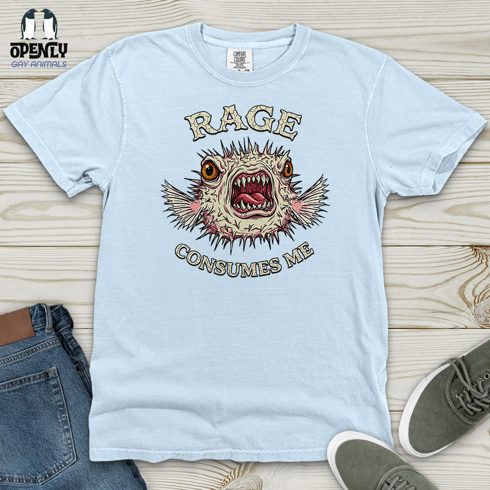 Rage Consumes Me Heavy Cotton Comfort Colors Tee