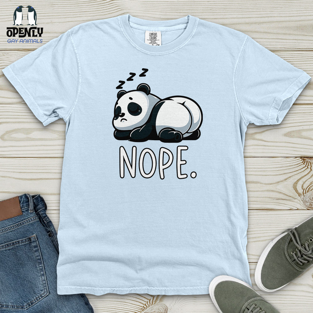 Panda Nope Heavy Cotton Comfort Colors Tee