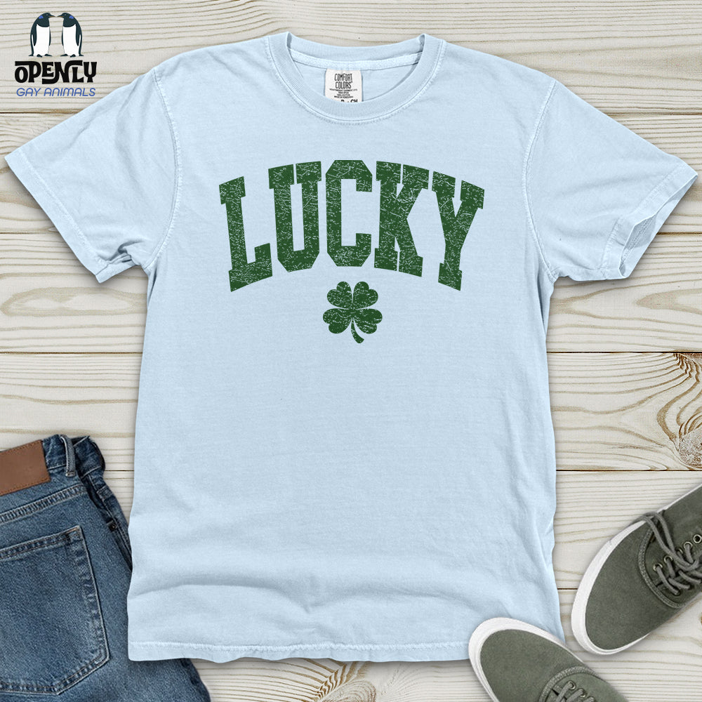 Lucky Shamrock Heavy Cotton Comfort Colors Tee