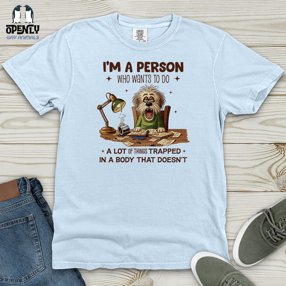 I'm a Person Heavy Cotton Comfort Colors Tee