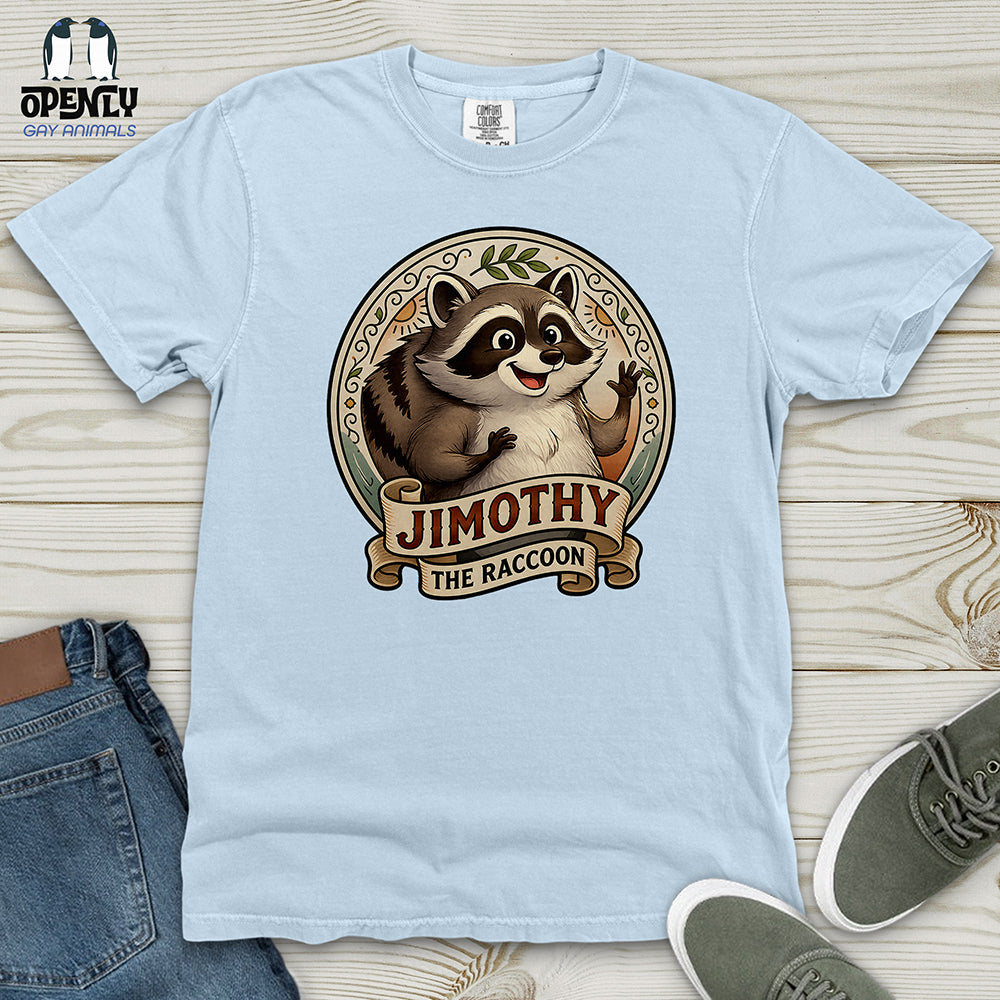 Jimothy The Raccoon Heavy Cotton Comfort Colors Tee