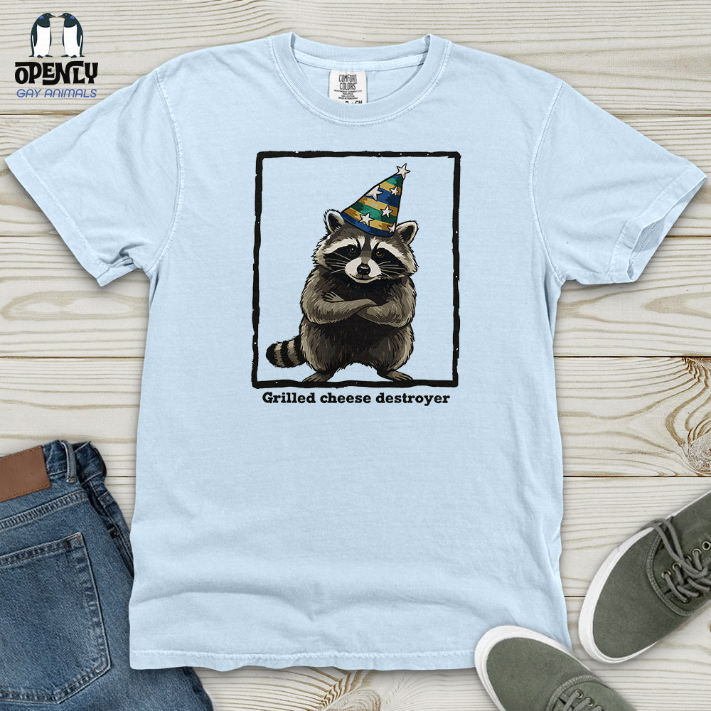 Grilled Cheese Destroyer Heavy Cotton Comfort Colors Tee