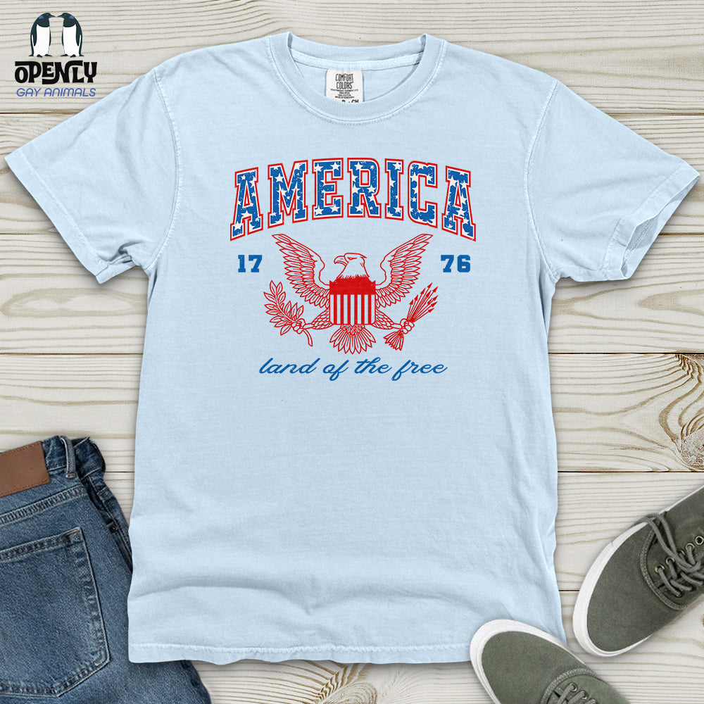 America Land of the Free 02 Heavy Cotton Comfort Colors Tee