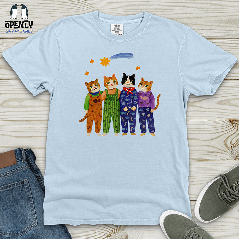 Cat in Sunny Day Heavy Cotton Comfort Colors Tee