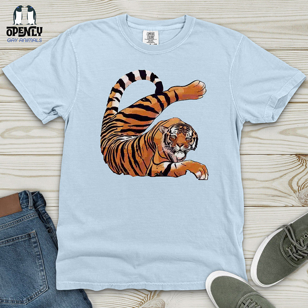 Stretching Tiger Heavy Cotton Comfort Colors Tee
