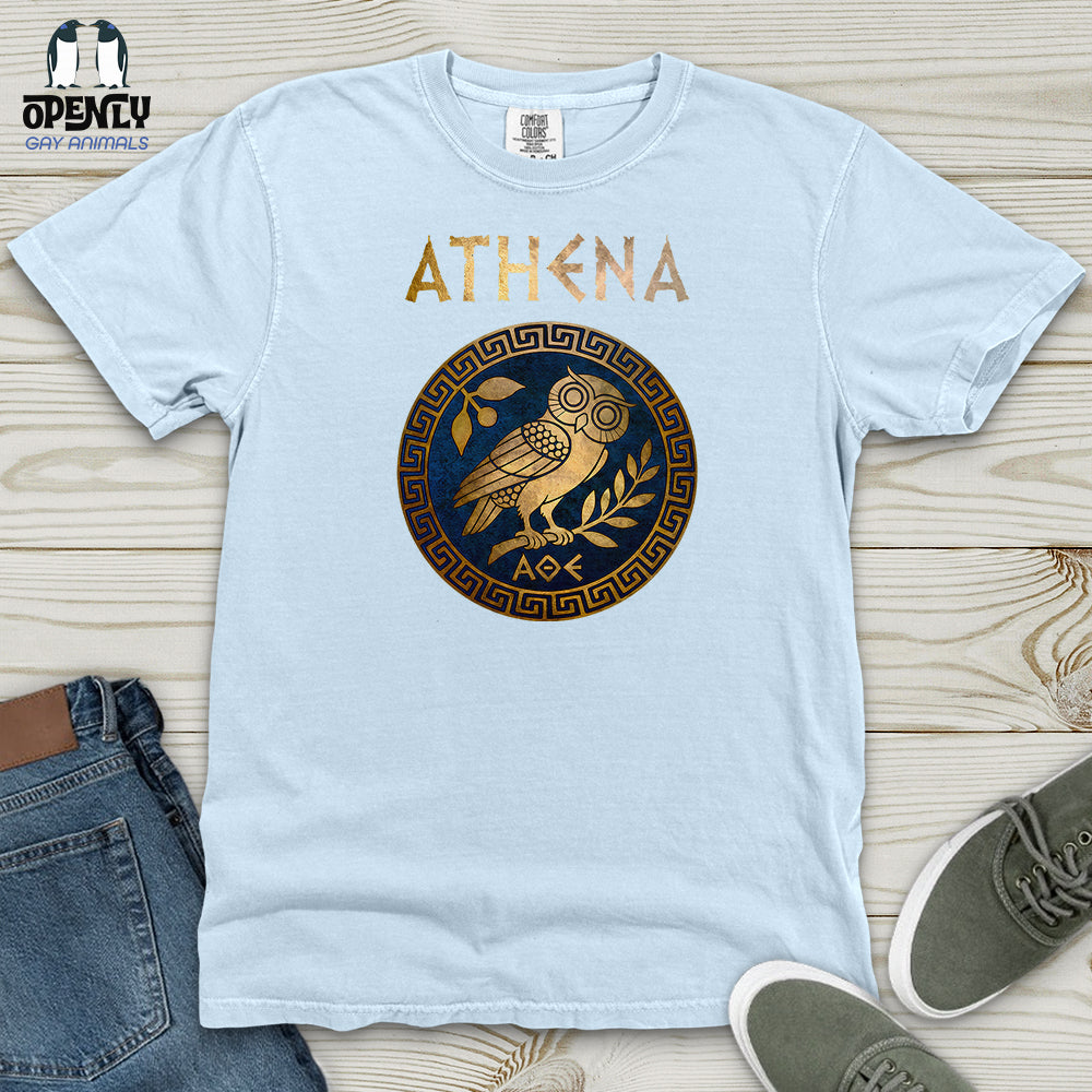 Athenian Owl Heavy Cotton Comfort Colors Tee