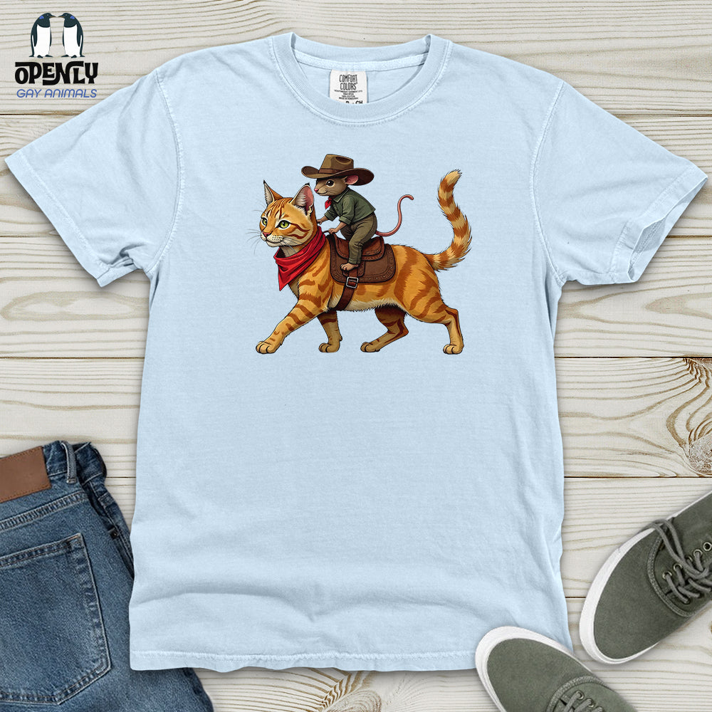Sheriff Whiskers & the Saddle Mouse Heavy Cotton Comfort Colors Tee