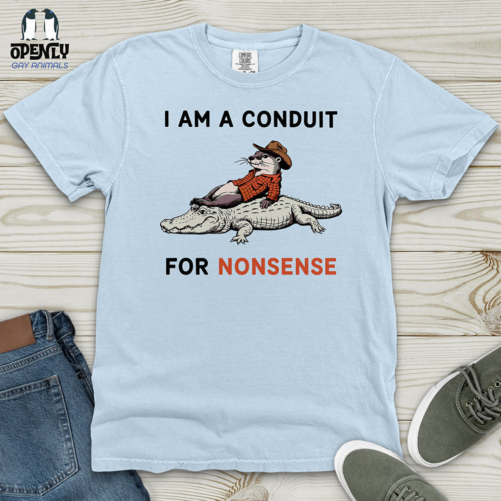 Cowboy Capybara on Alligator Heavy Cotton Comfort Colors Tee