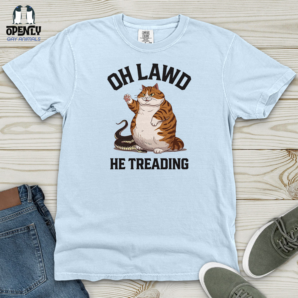 Oh Lawd He Treading Heavy Cotton Comfort Colors Tee