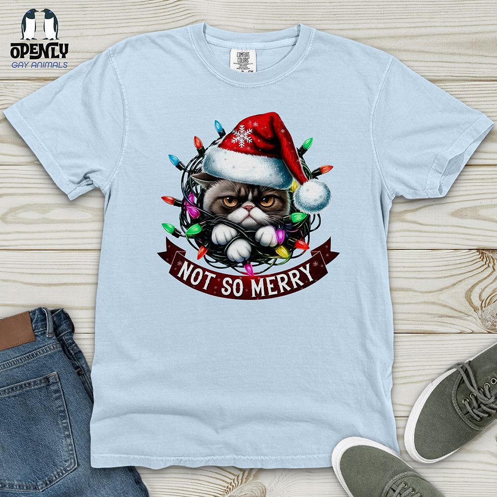 Not So Merry Heavy Cotton Comfort Colors Tee