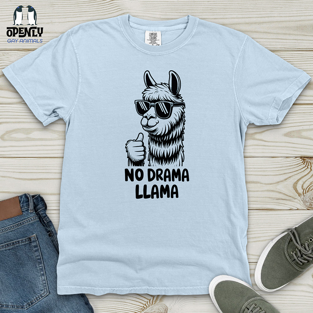 No Drama Llama Heavy Cotton Comfort Colors Tee