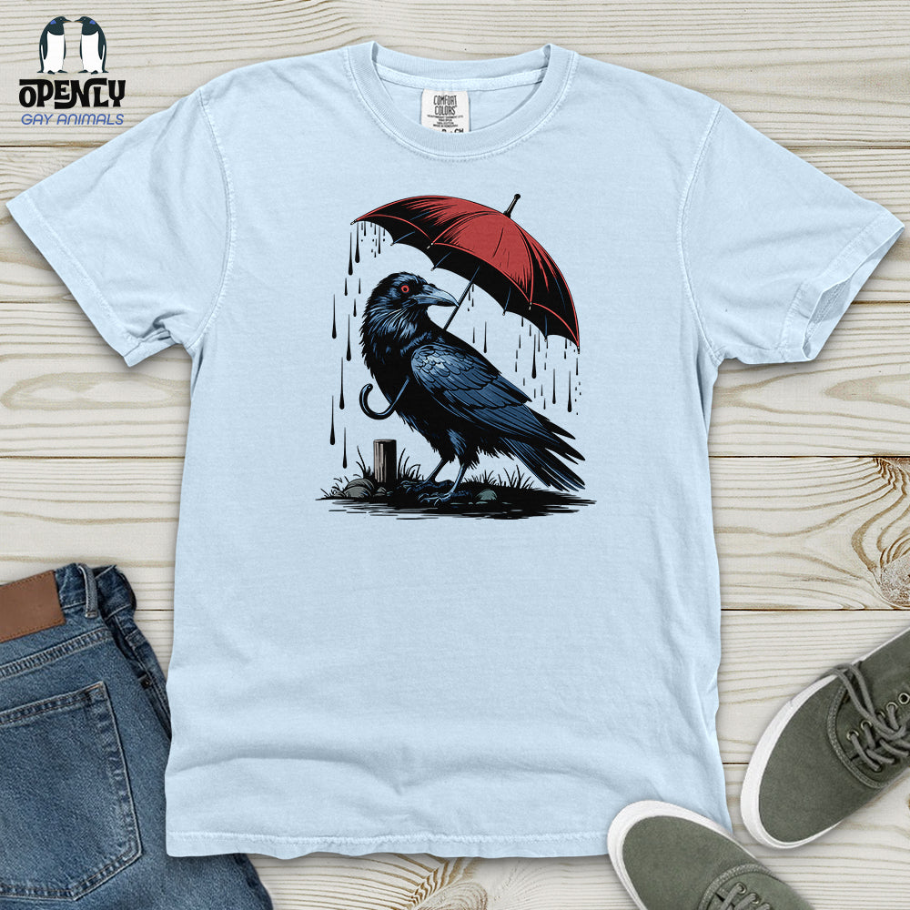 Raven in Rain Heavy Cotton Comfort Colors Tee