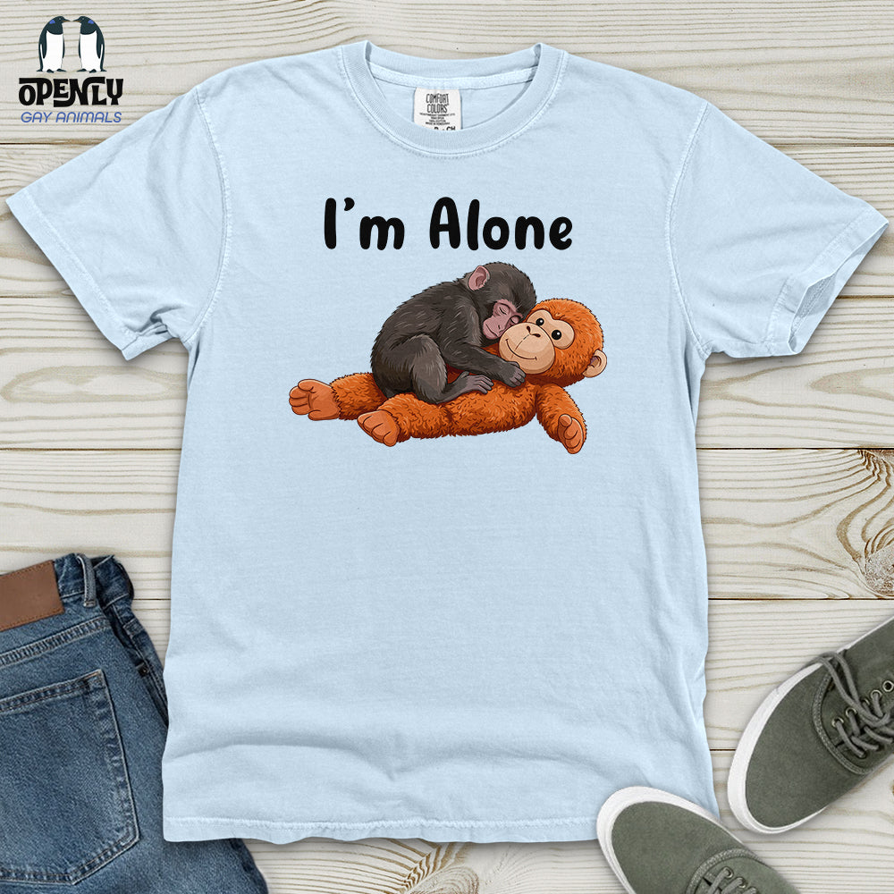 I’m Alone Punch Heavy Cotton Comfort Colors Tee