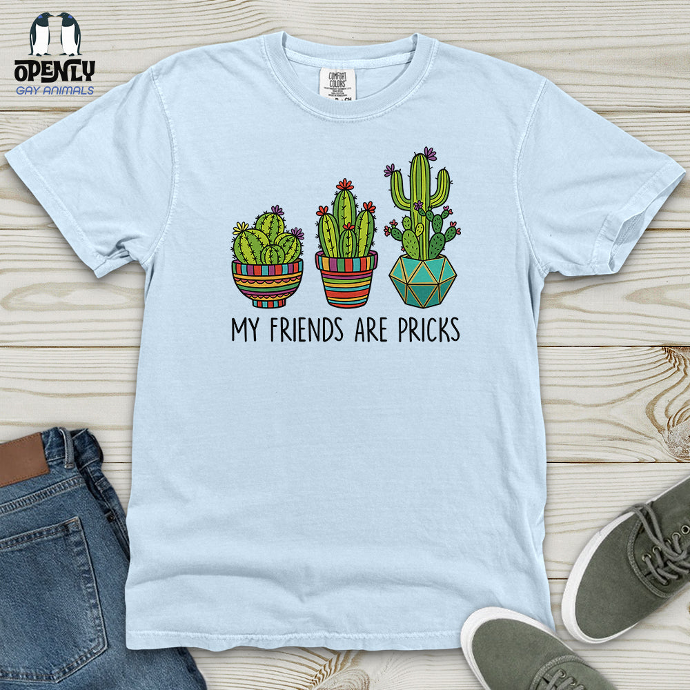 My Friends Are Pricks Heavy Cotton Comfort Colors Tee