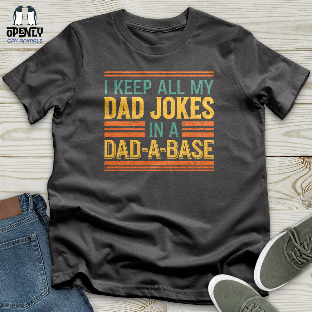 I Keep All My Dad Jokes Softstyle Tee