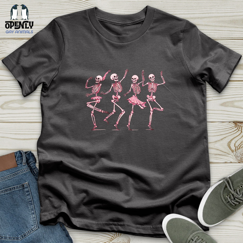 Dancing Pink Skeletons Softstyle Tee