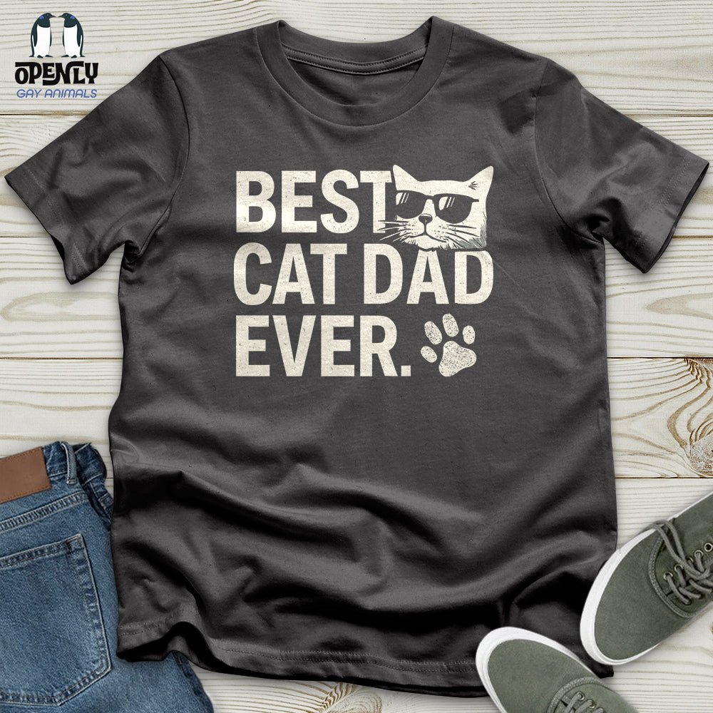 Best Cat Dad Ever Softstyle Tee