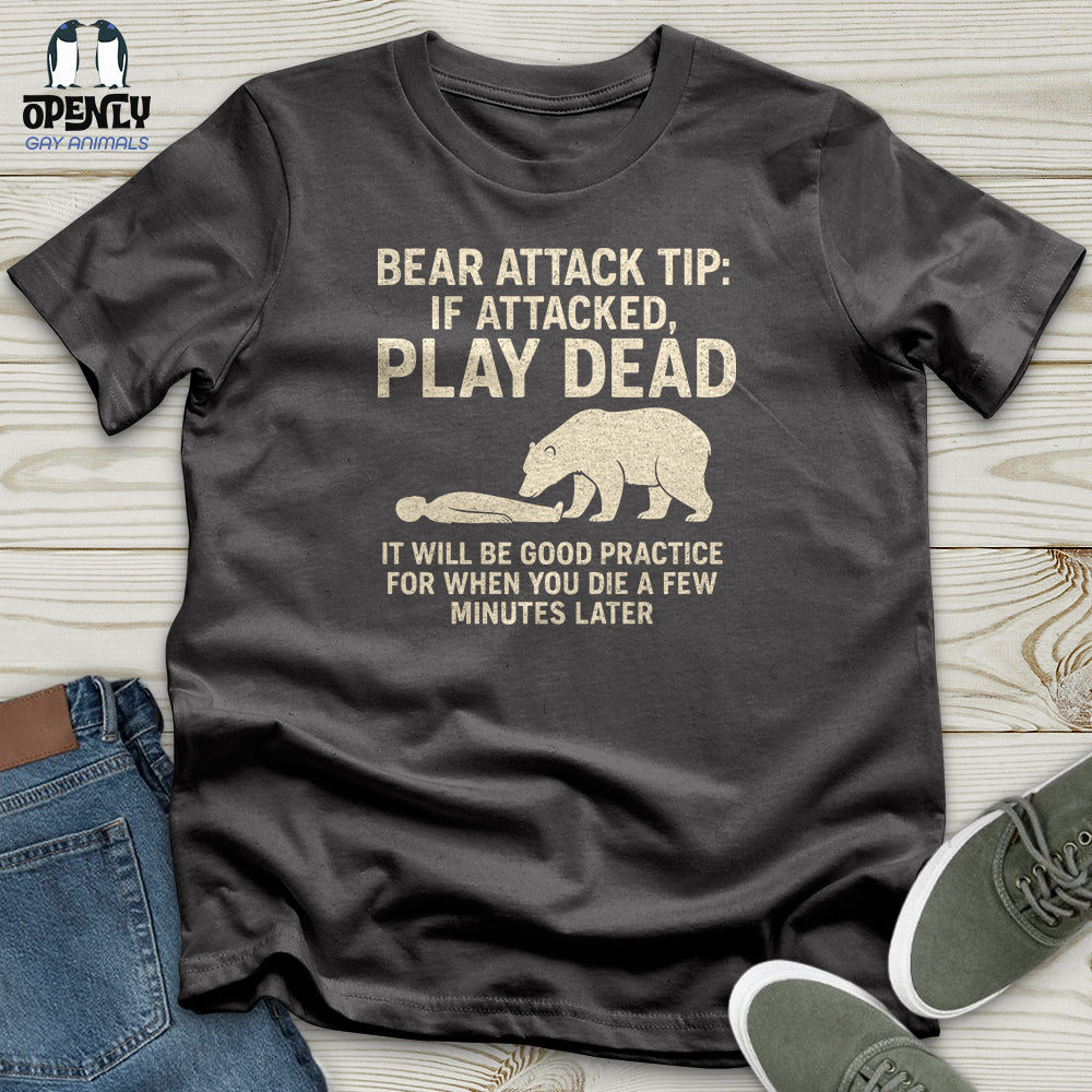 Bear Attack Tip Softstyle Tee