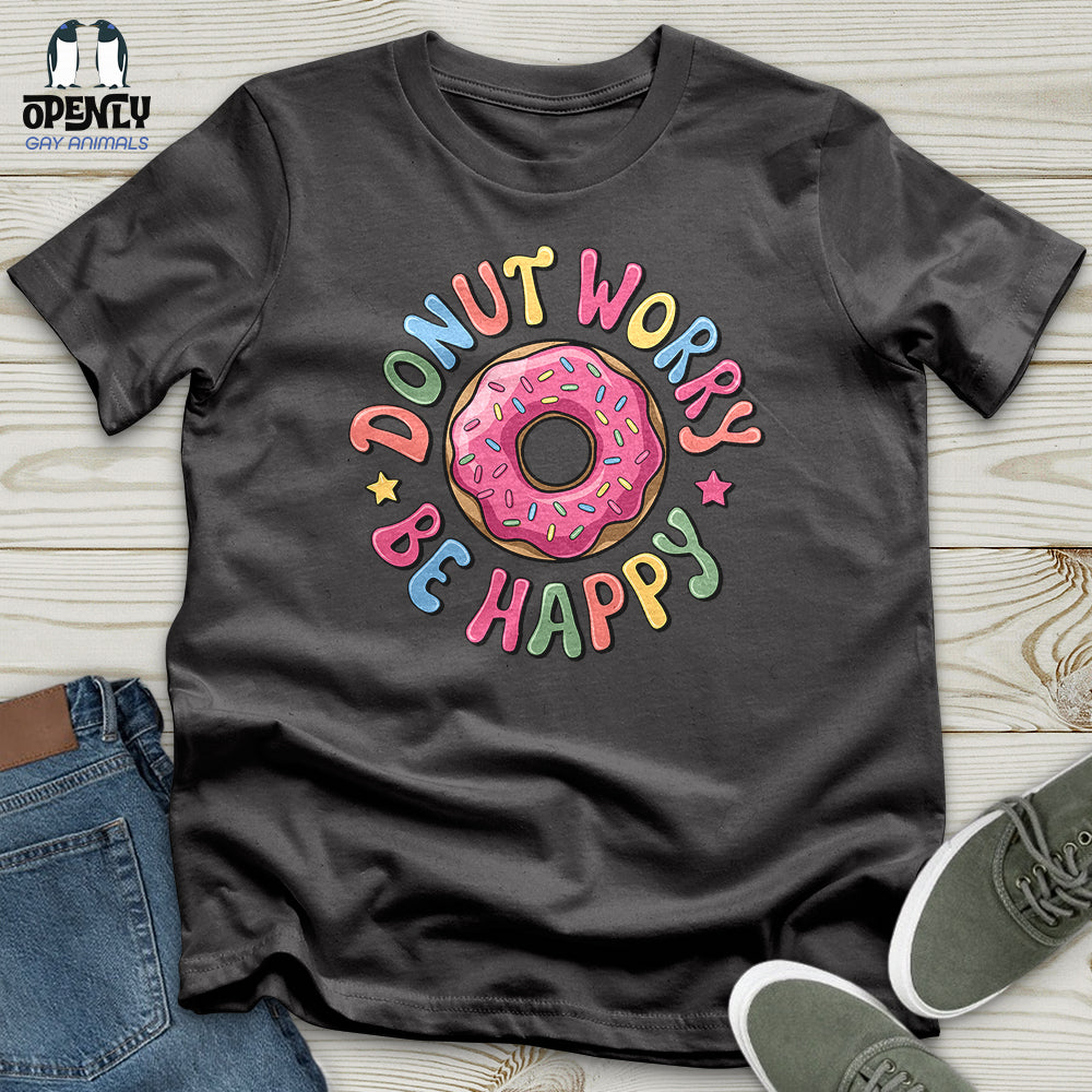 Donut Worry Be Happy Softstyle Tee