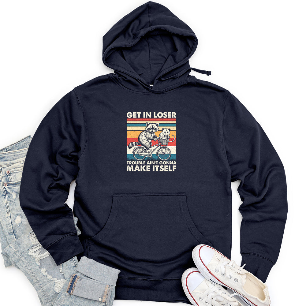 Get in Loser Unisex Midweight Hoodie