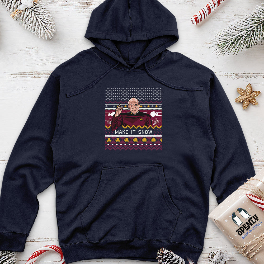Make It Snow Unisex Midweight Hoodie