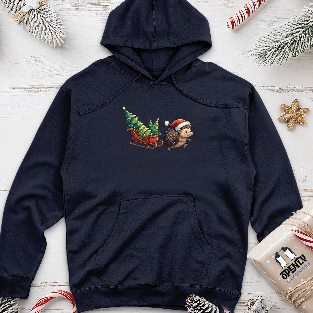Hedgehog Unisex Midweight Hoodie