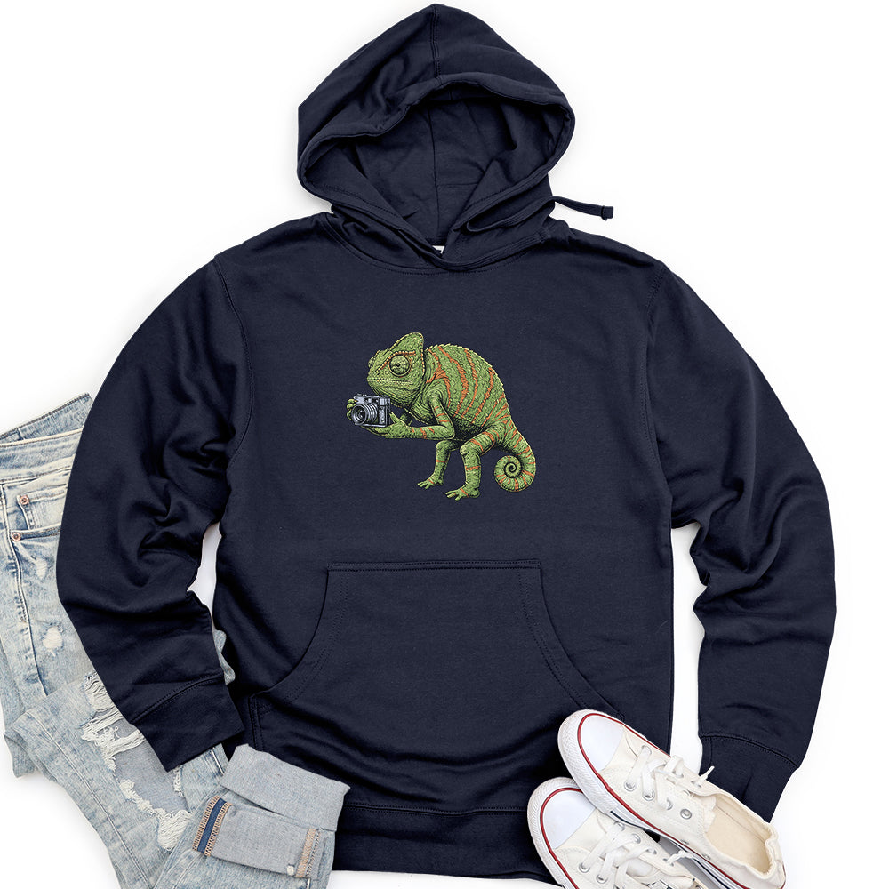 Chameleon Photographer Unisex midweight hoodie