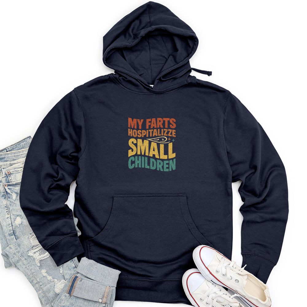 My Farts Hospitalizze Small Children Unisex midweight hoodie