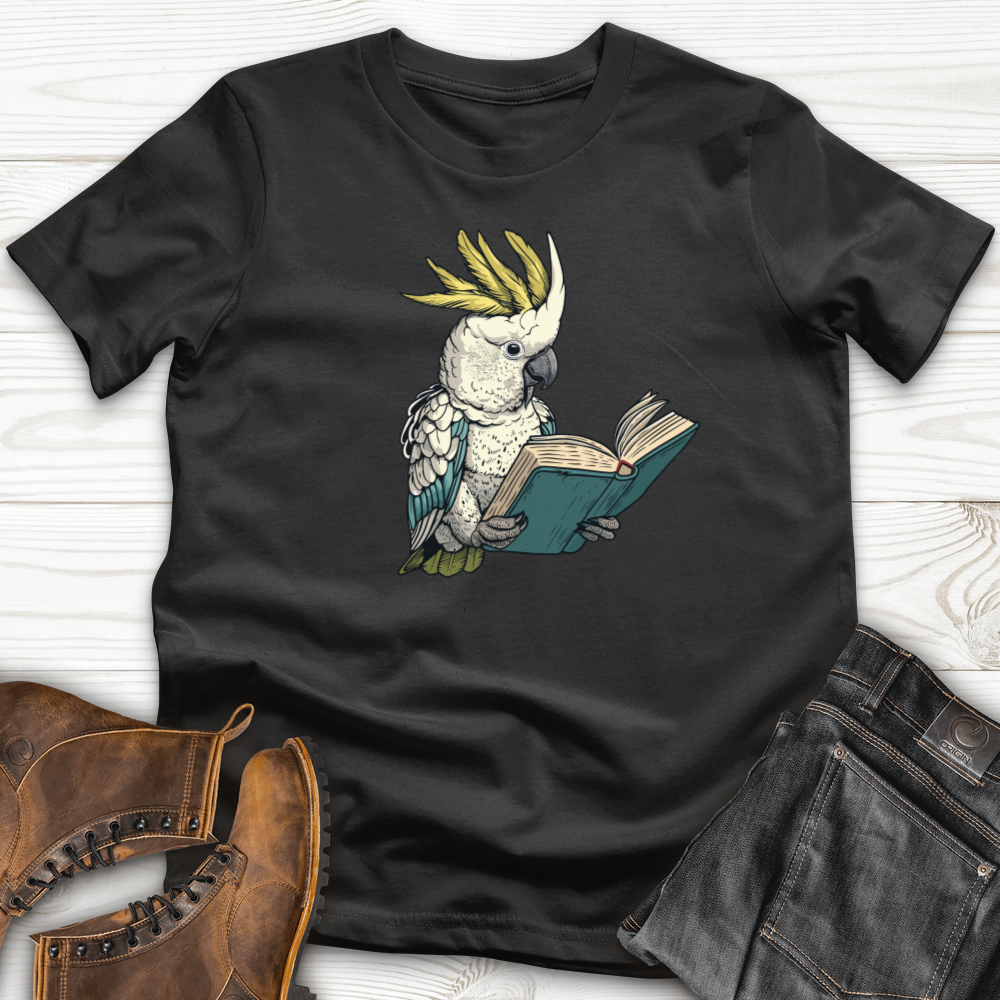 Cockatoo Bookworm Worm Softstyle Tee