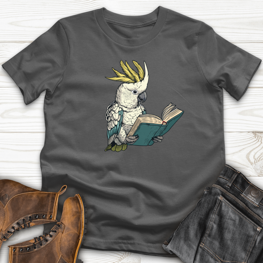 Cockatoo Bookworm Worm Softstyle Tee