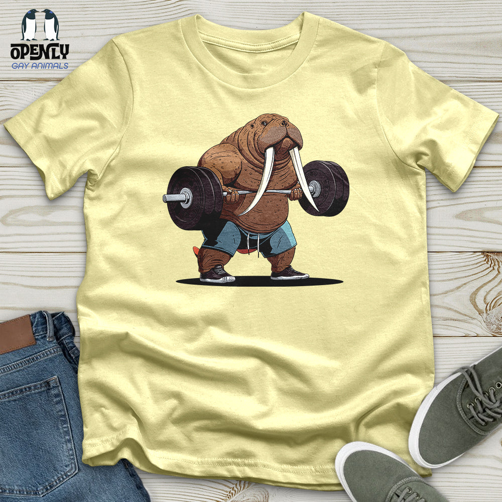 Walrus Weightlifting Champion Softstyle Tee