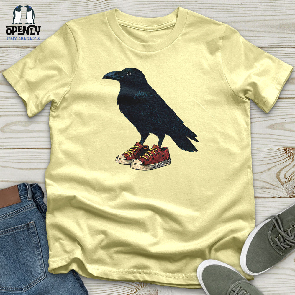 Raven Wearing Sneakers Softstyle Tee