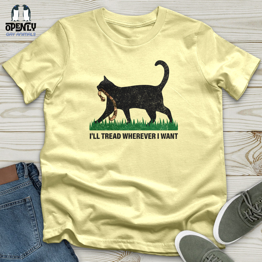I'll Tread Wherever I Want Softstyle Tee