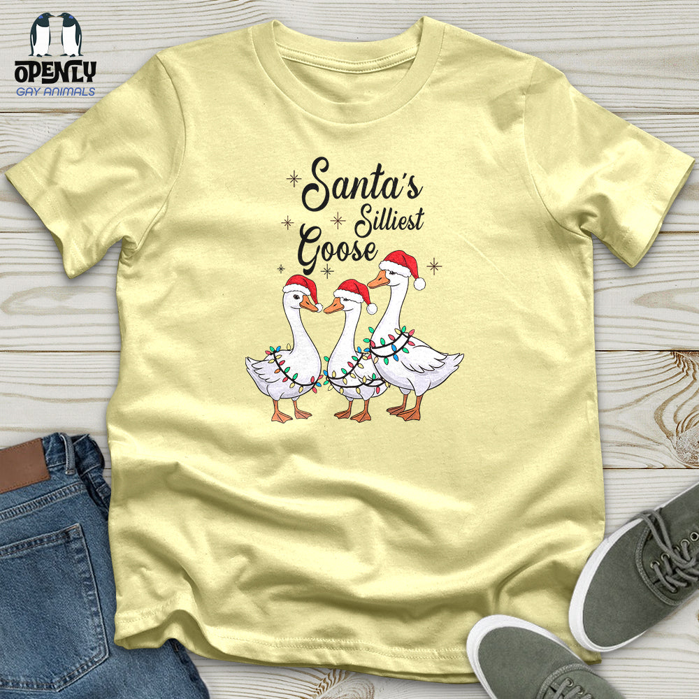 Santa's Silliest Goose Softstyle Tee