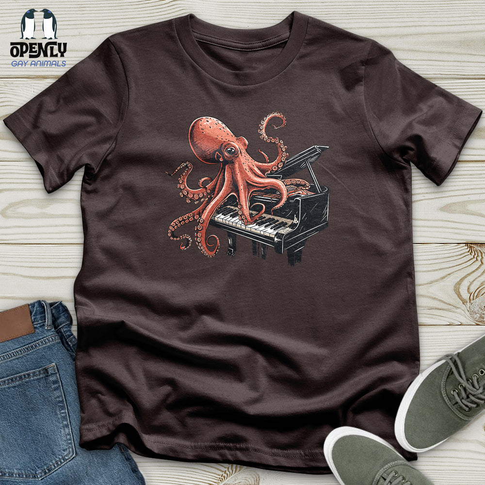 Octopus Piano Melody Softstyle Tee