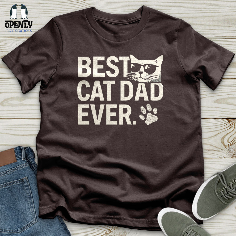 Best Cat Dad Ever Softstyle Tee