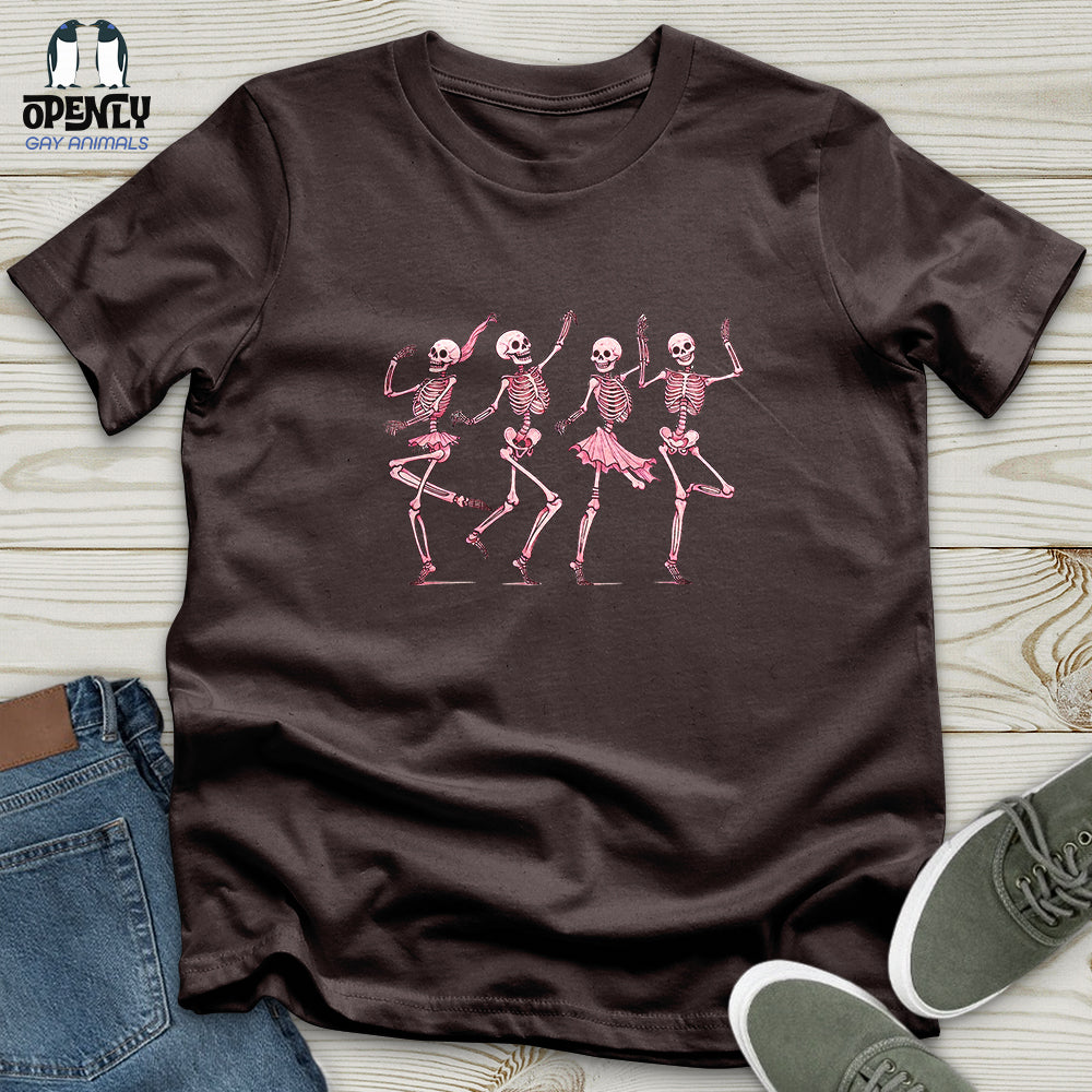 Dancing Pink Skeletons Softstyle Tee