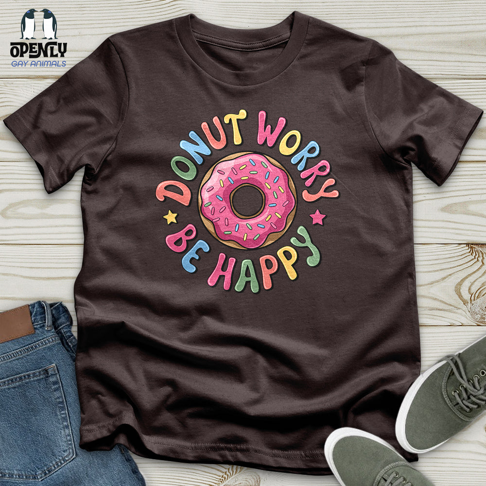 Donut Worry Be Happy Softstyle Tee