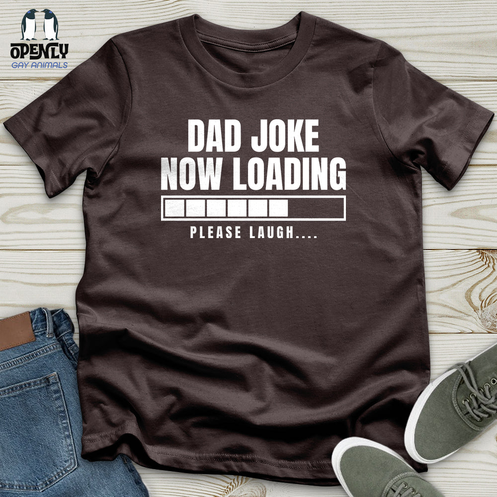 Dad Joke Now Loading Softstyle Tee