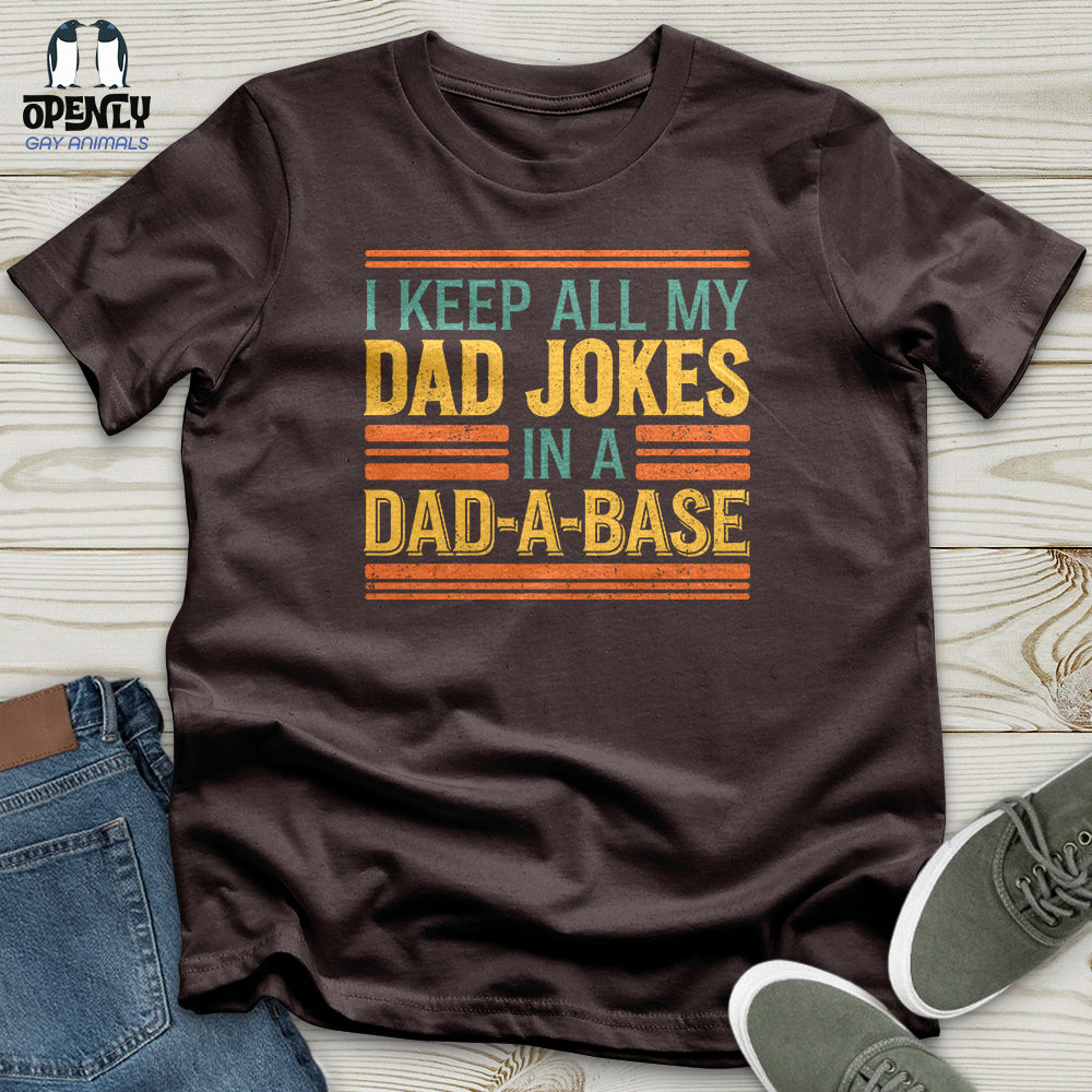 I Keep All My Dad Jokes Softstyle Tee