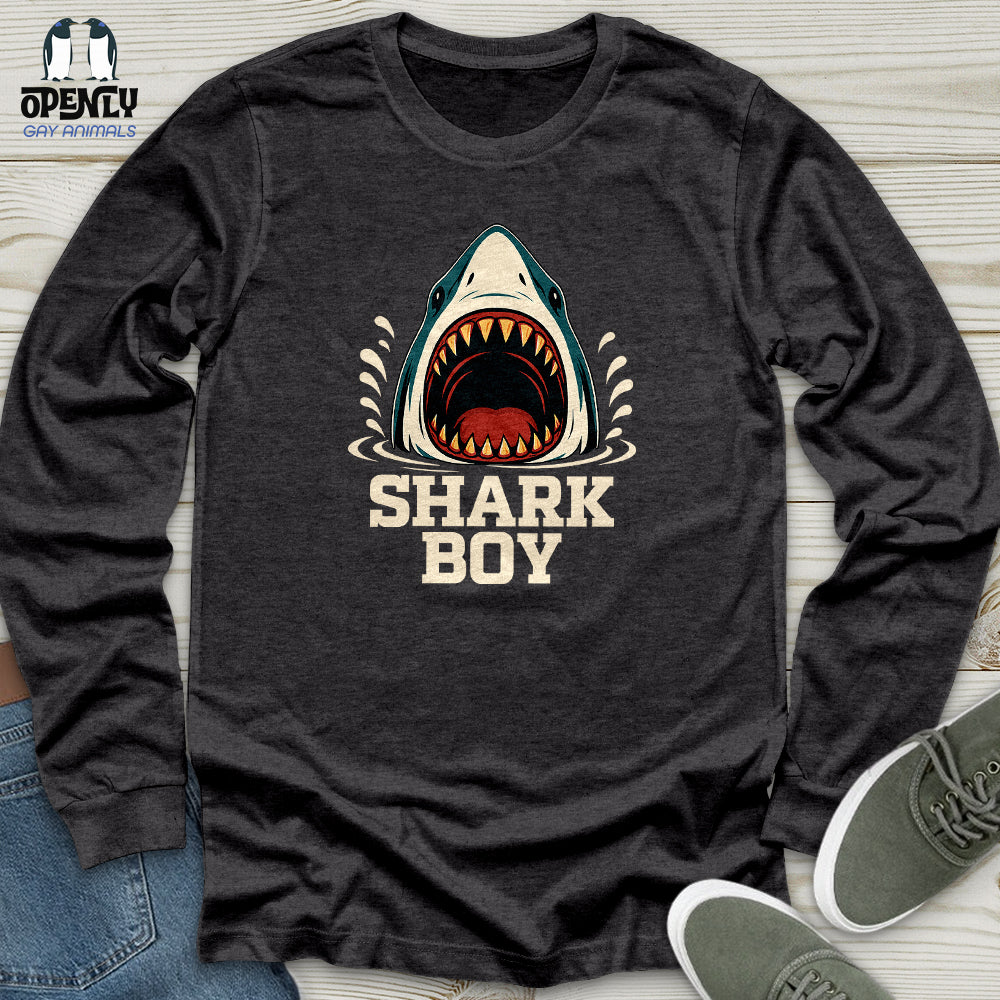 Shark Boy Unisex Long Sleeve Tee